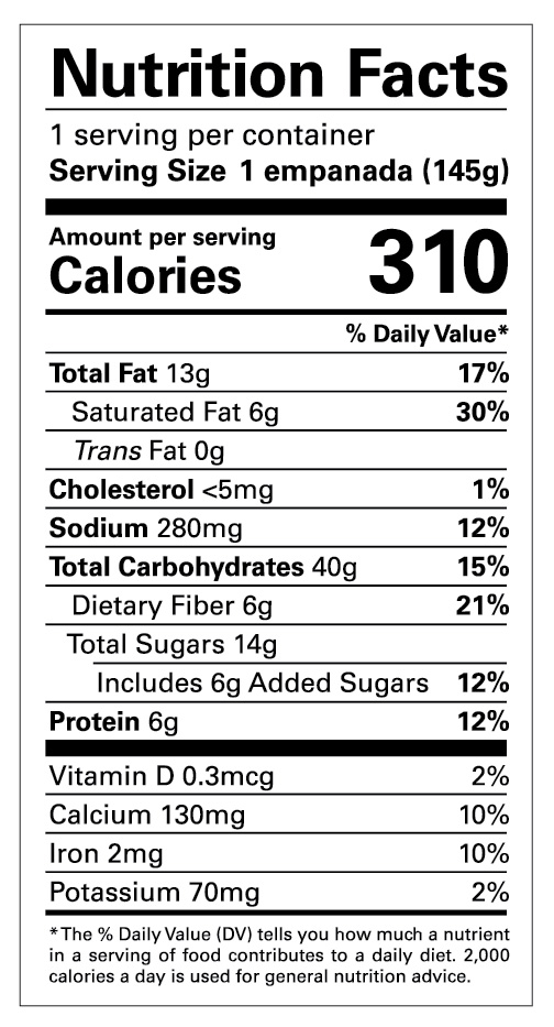 blueberry-nutrition-label